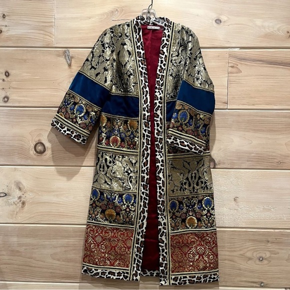 Rare Alice & Olivia Lynn Patchwork Kimono - Picture 3 of 3